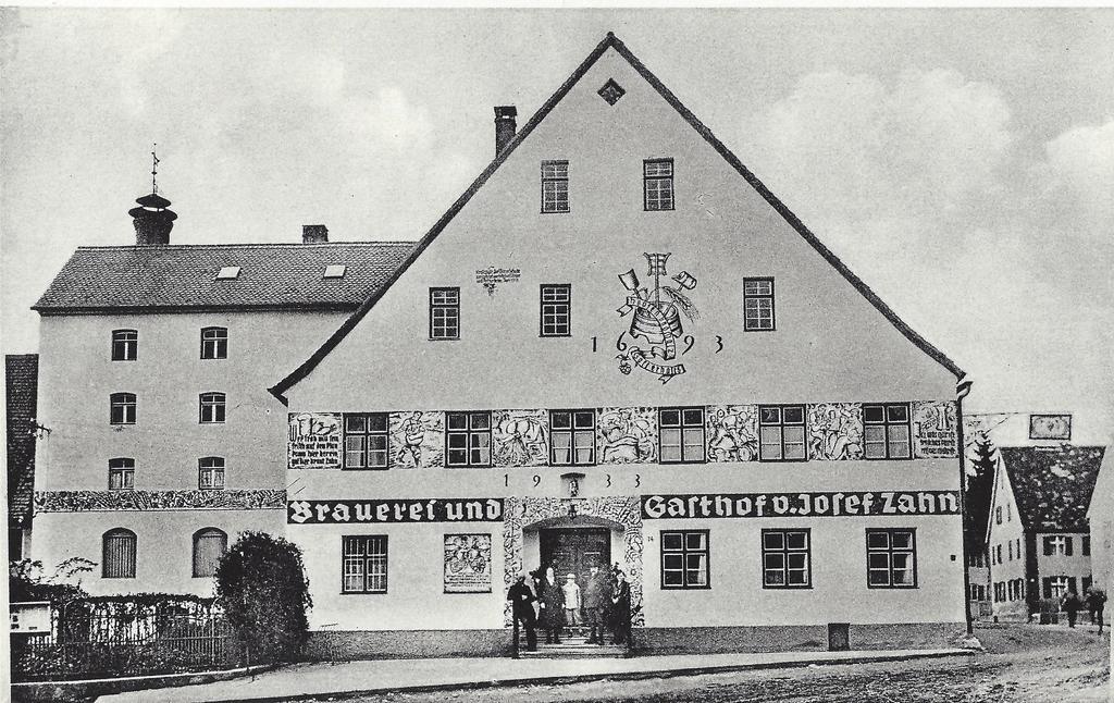 Landgasthof Zahn Elchingen Exterior foto